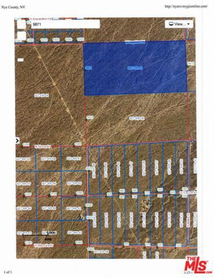  Land for Sale in Outside Area (Inside Ca), Nevada