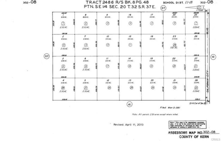  Land for Sale in California City, California