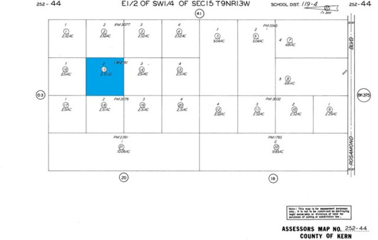 Land in Rosamond