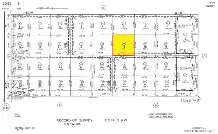  Land for Sale in Palmdale, California