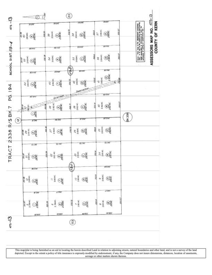  Land for Sale in Tehachapi, California