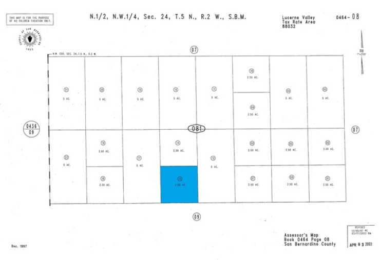 Land in Apple Valley