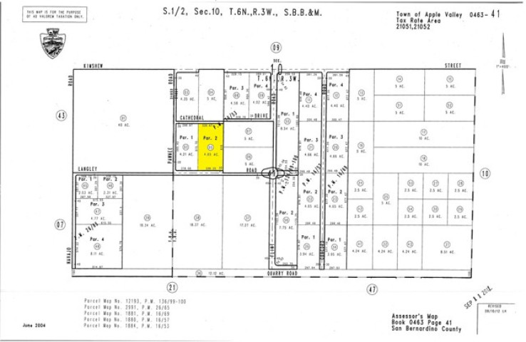  Land for Sale in Apple Valley, California