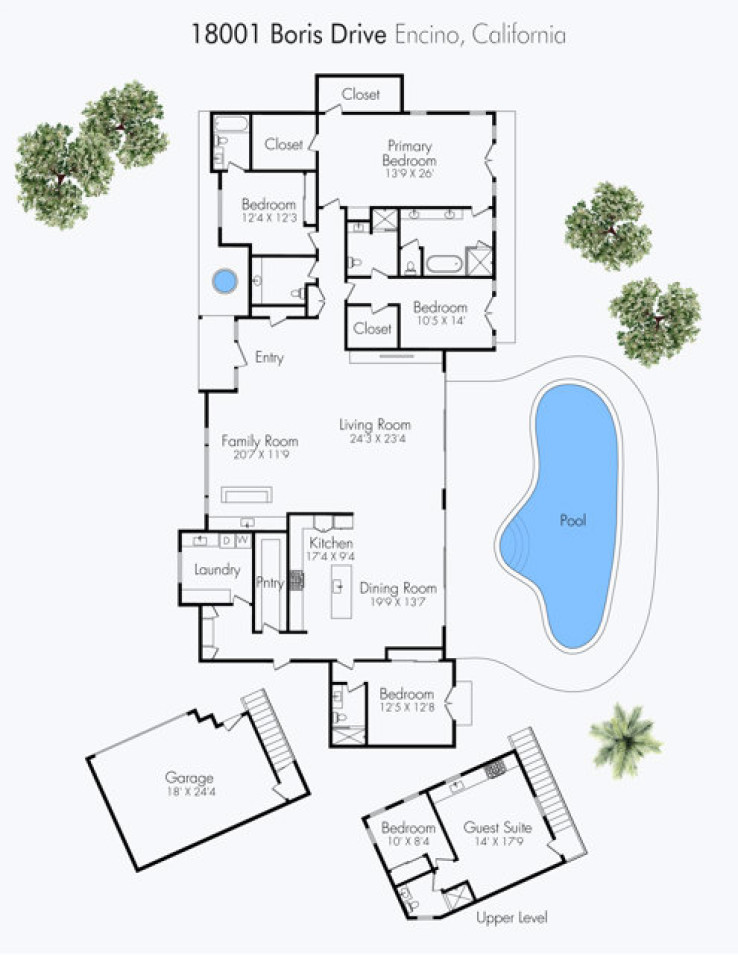 5 Bed Home for Sale in Encino, California
