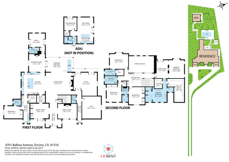 7 Bed Home for Sale in Encino, California
