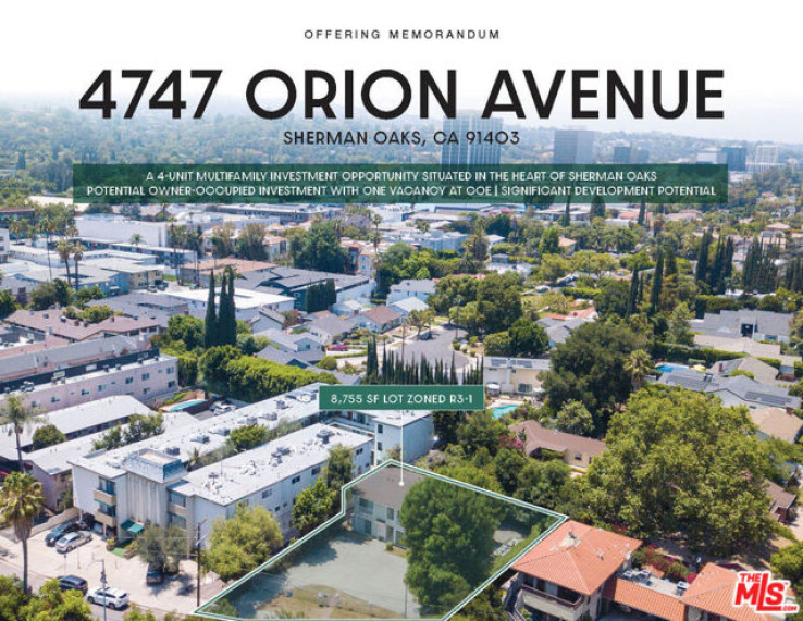  Income Home for Sale in Sherman Oaks, California