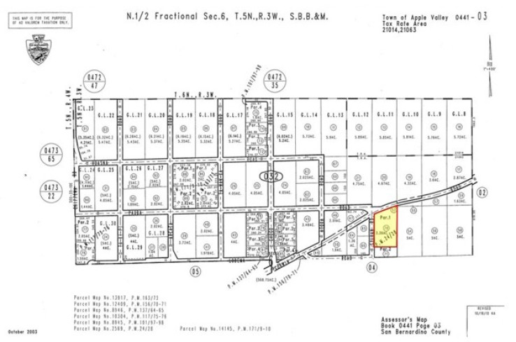  Land for Sale in Apple Valley, California