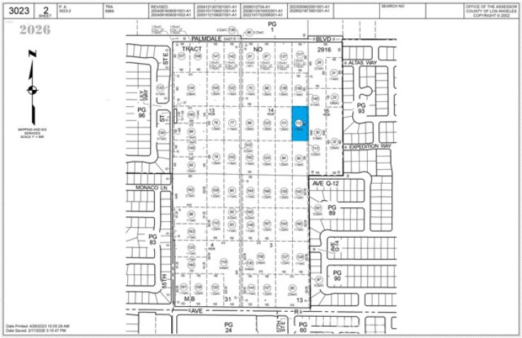 Land in Palmdale