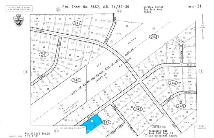  Land for Sale in Apple Valley, California