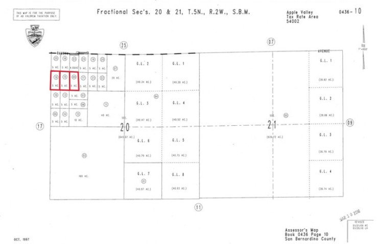  Land for Sale in Apple Valley, California