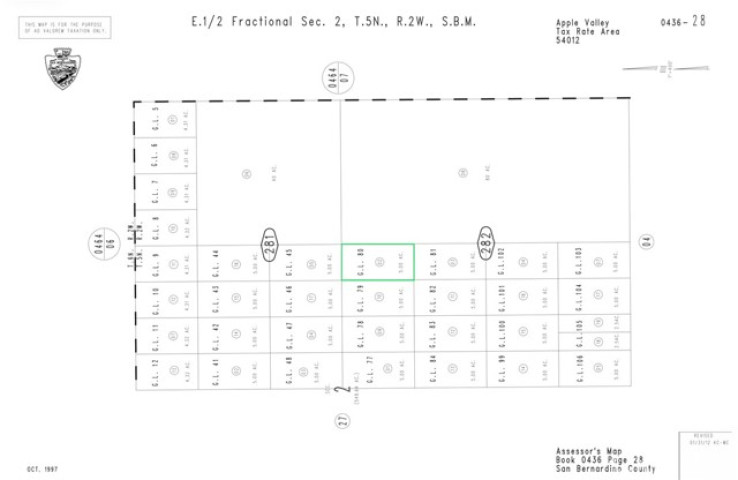  Land for Sale in Apple Valley, California
