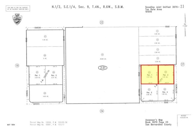  Land for Sale in Phelan, California